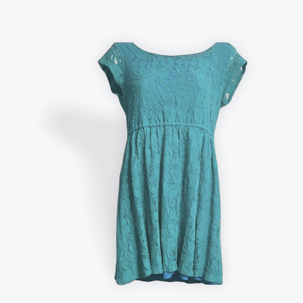 Beautiful Teal Green/Turquoise Dress